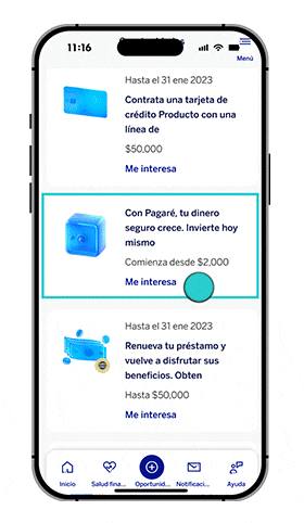 Paso a paso contratación Pagaré BBVA