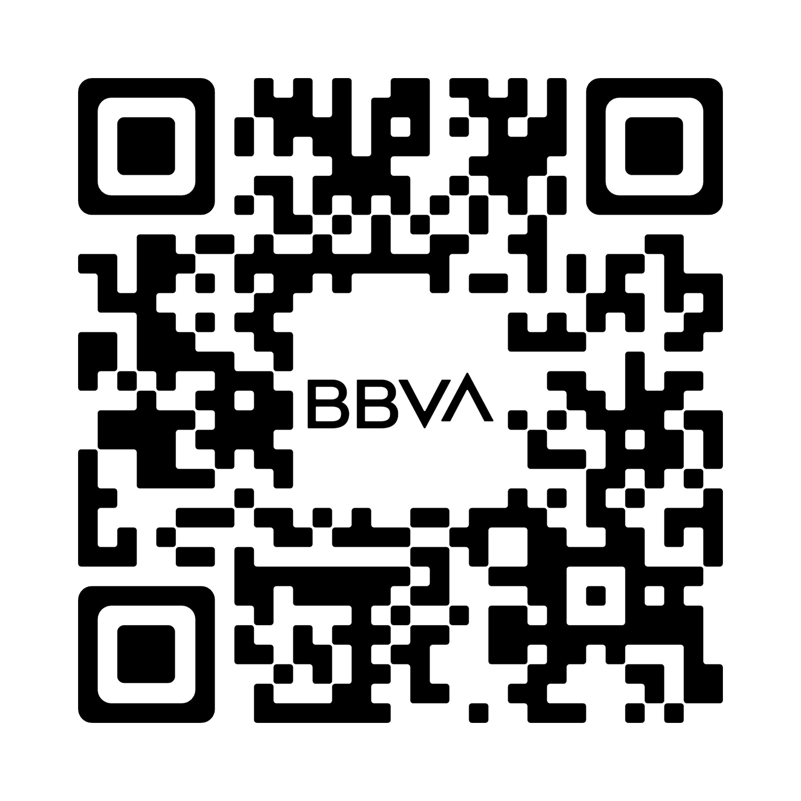 Escanea desde tu celular para comenzar el proceso desde la app BBVA Empresas
