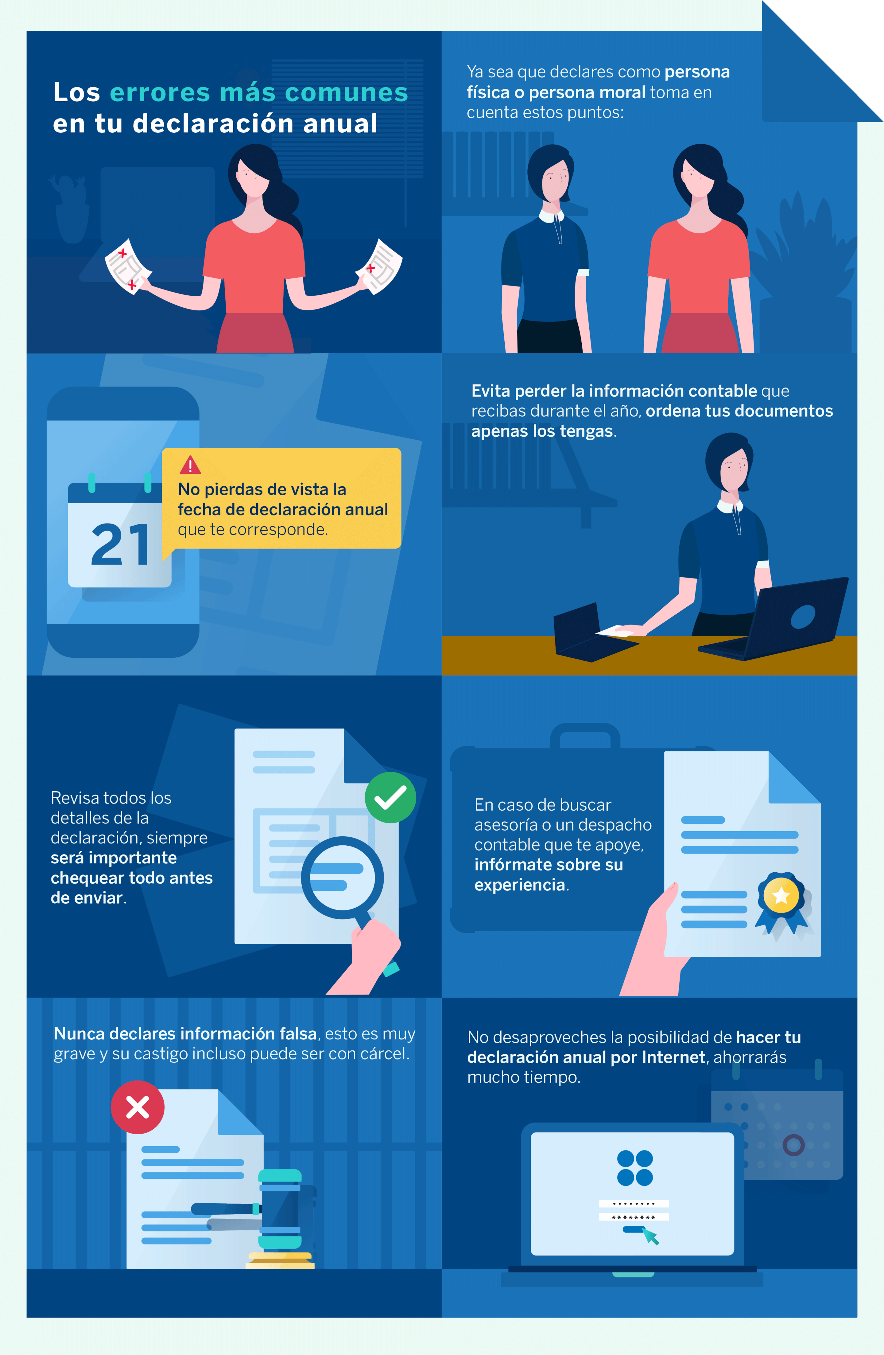 Guía para hacer la declaración de impuestos sin errores | BBVA México