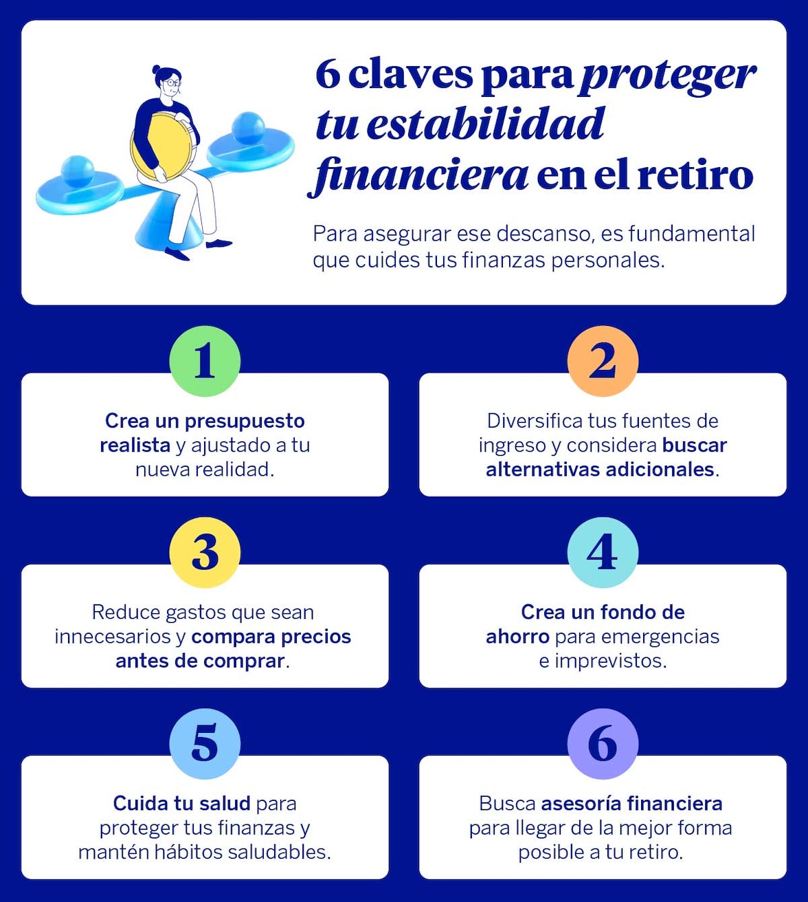 Estabilidad financiera en el retiro