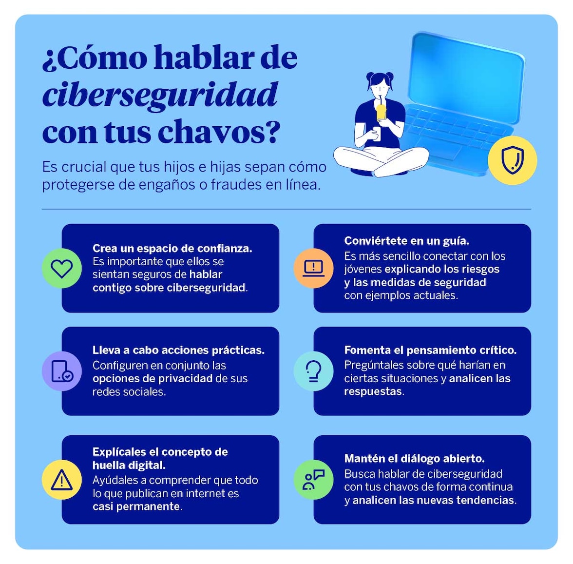 Cómo hablar de ciberseguridad con tus chavos