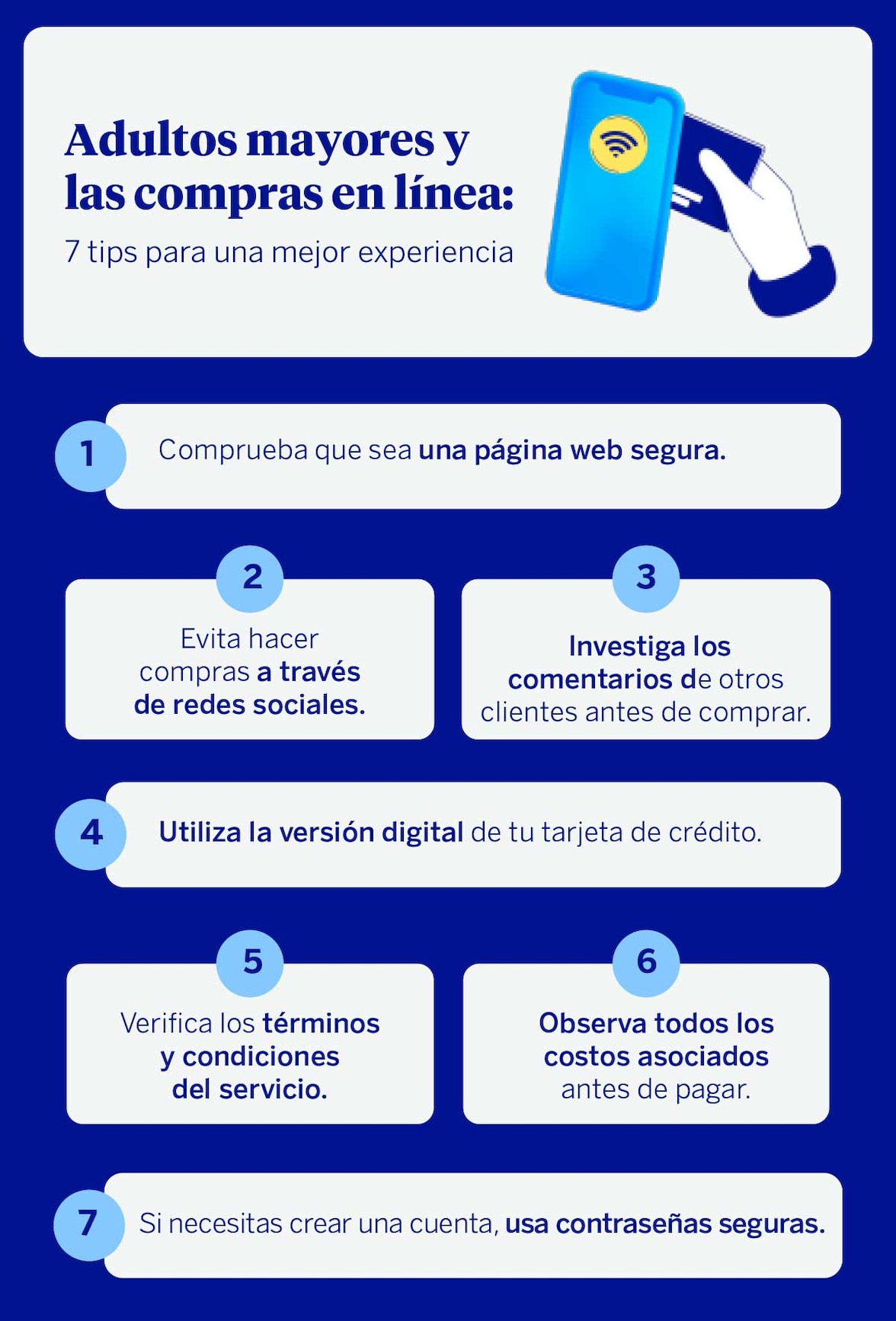 Adultos mayores y las compras en línea