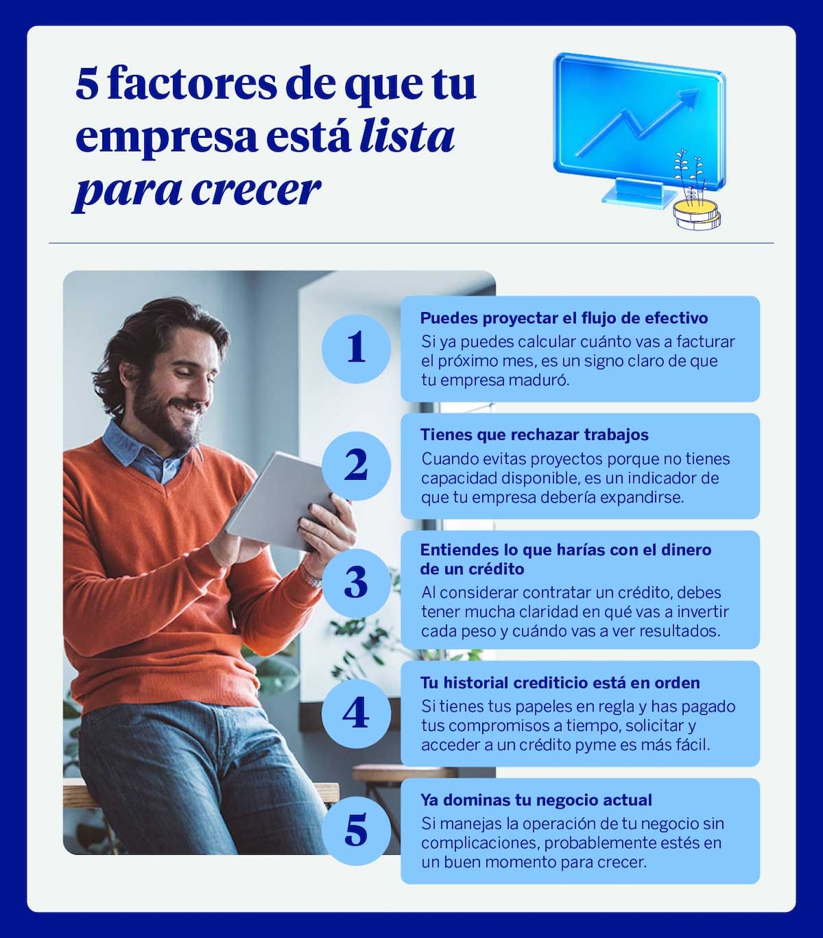 Factores de que tu empresa está lista para crecer