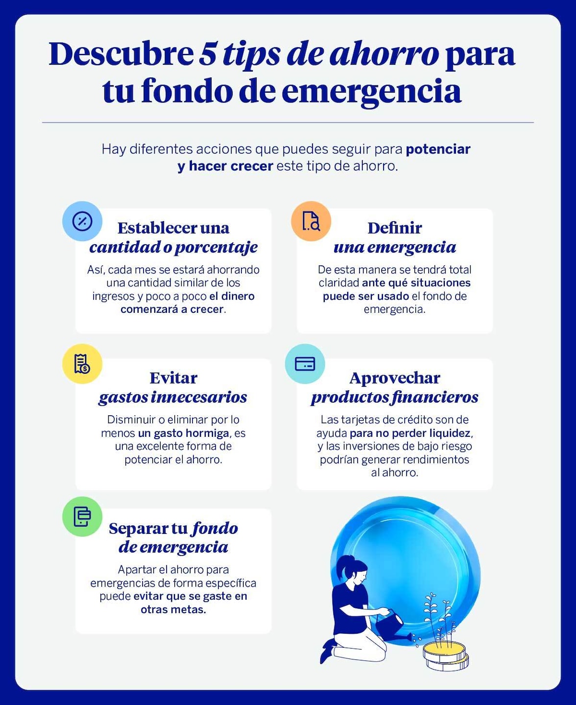 Tips de ahorro fondo de emergencia