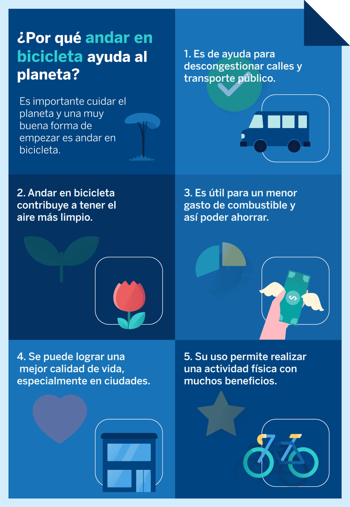 ¿Por qué andar en bicicleta ayuda al planeta?