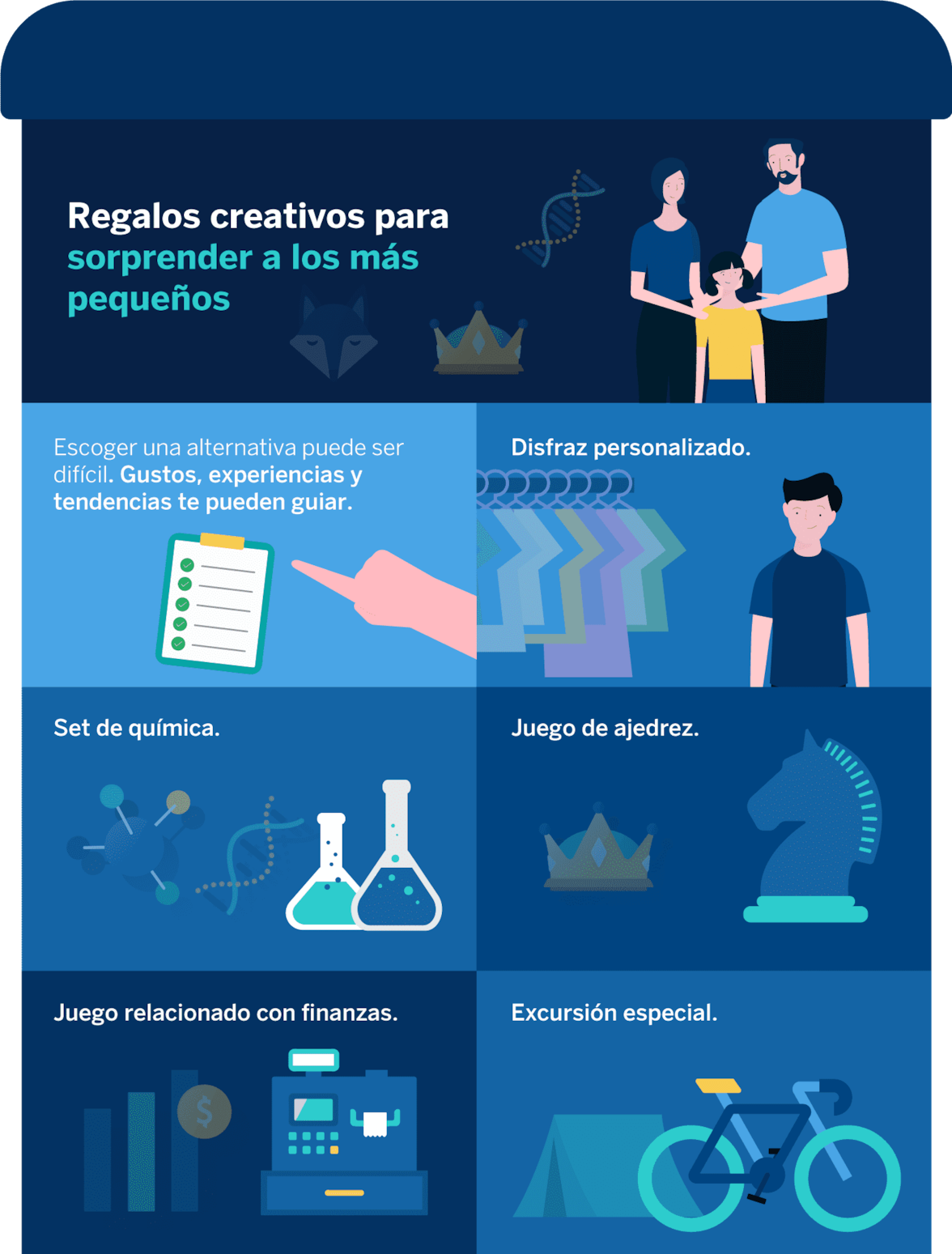Regalos creativos para sorprender a los más pequeños