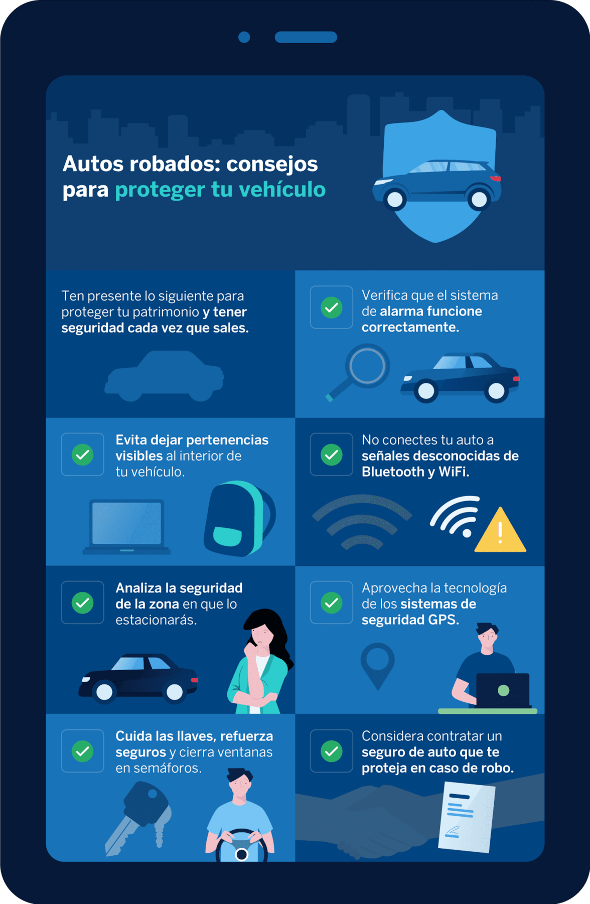 Autos robados: Consejos para prote