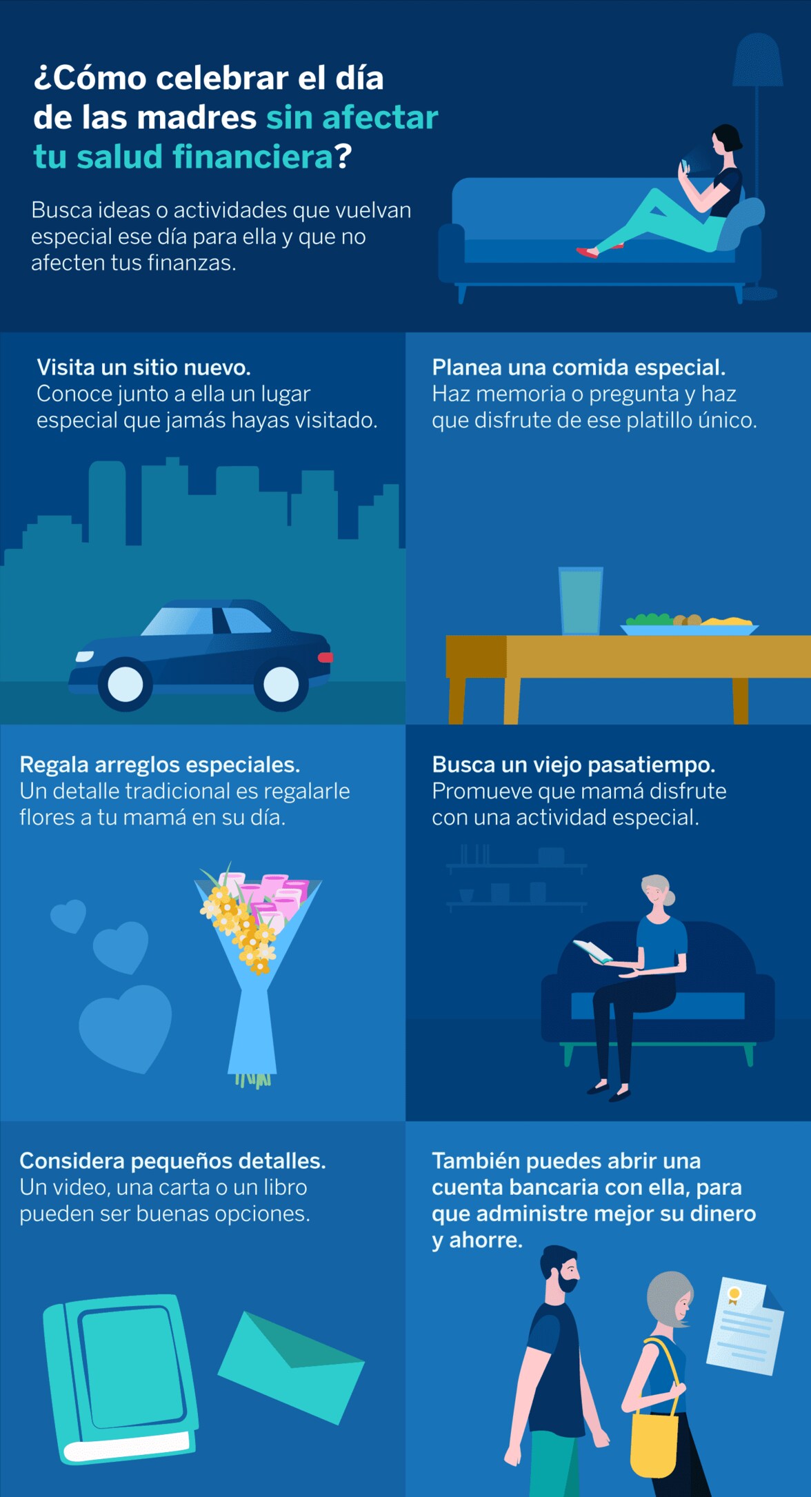 ¿Cómo celebrar el día de las madres sin afectar tu salud financiera?