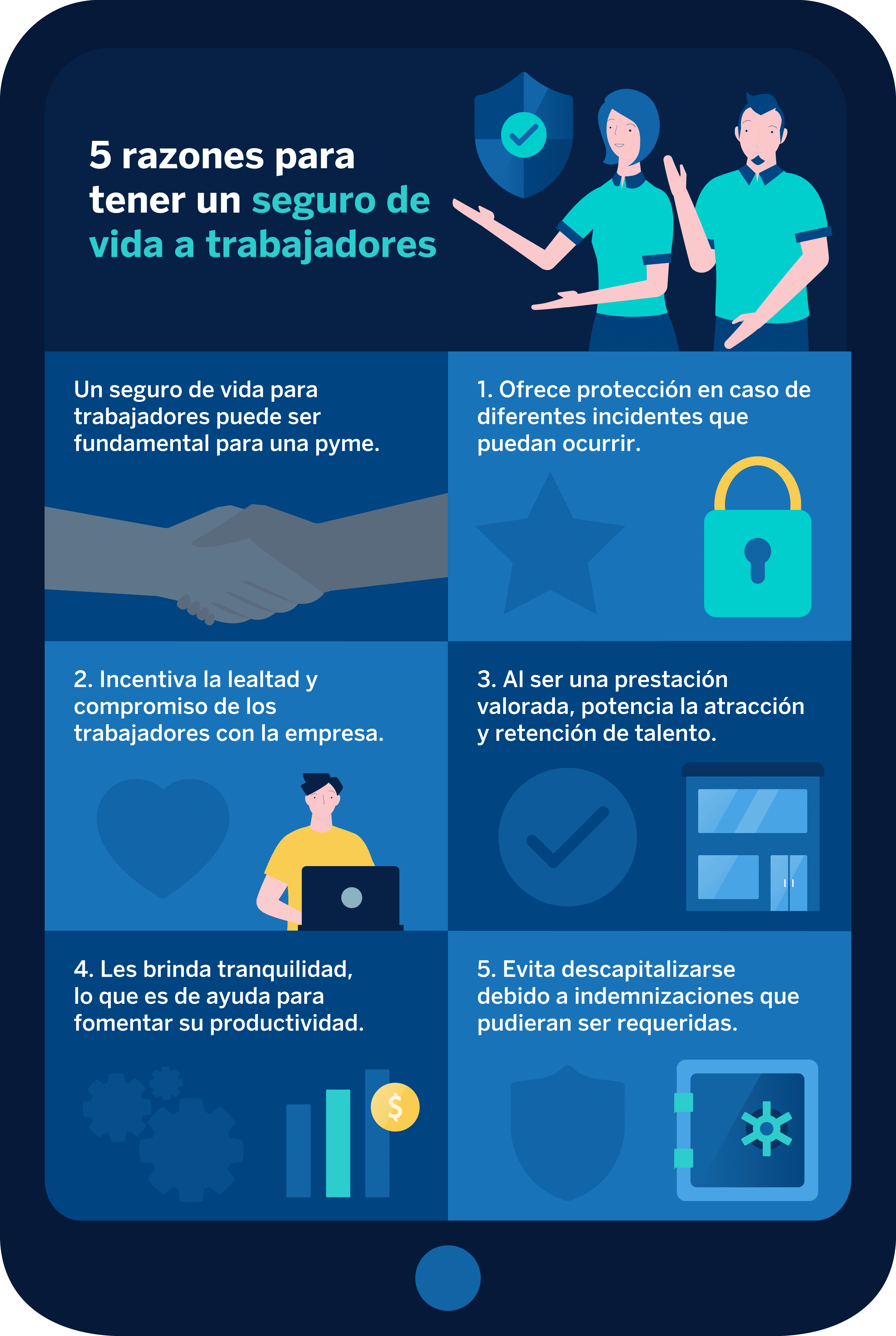 Seguro de vida a trabajadores