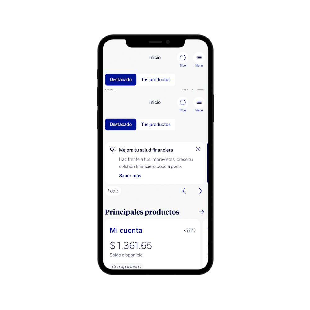Scroll Home Glomo futura