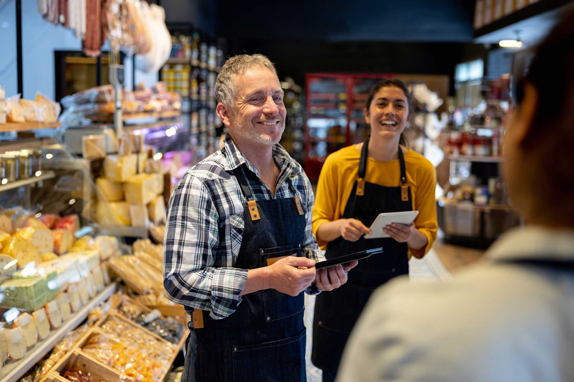 Emprendedor trabajando