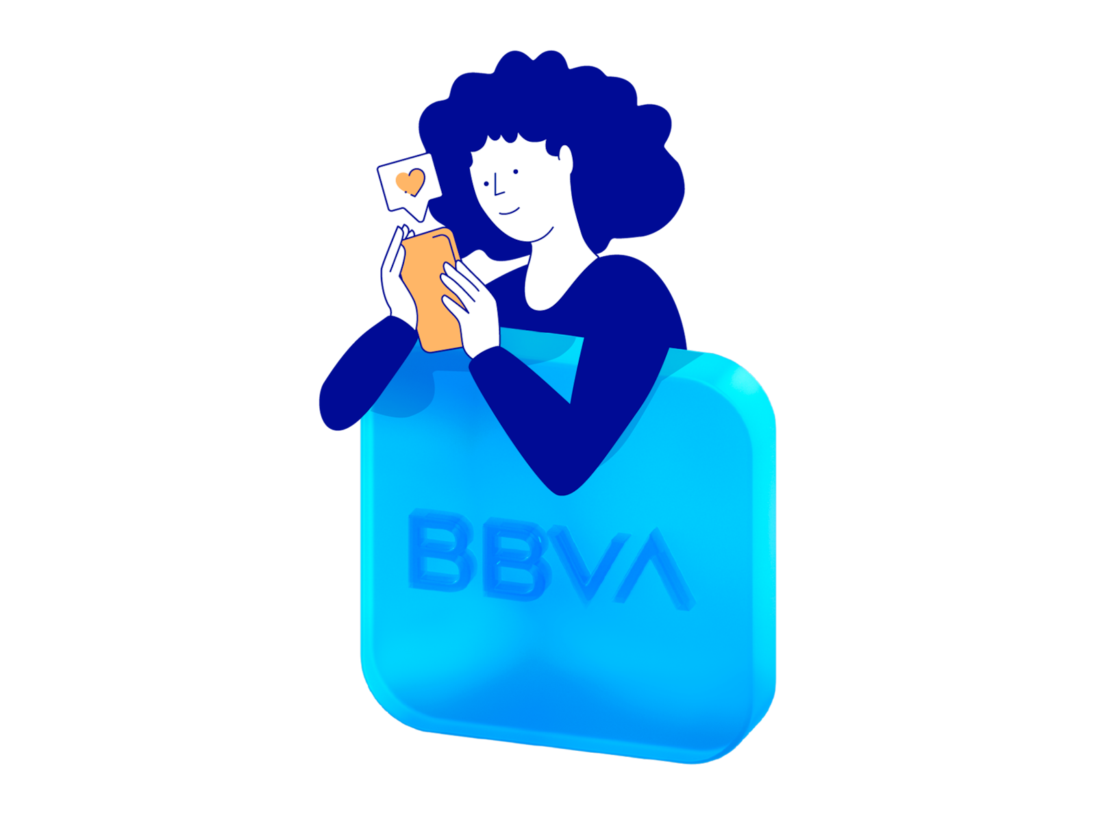 Mujer bbva