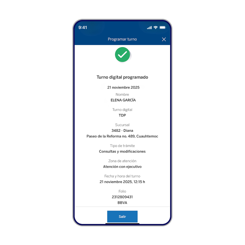 turno digital programado