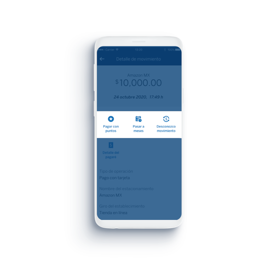 Solicitar y aceptar Terminos y condiciones plan de plazos fijos