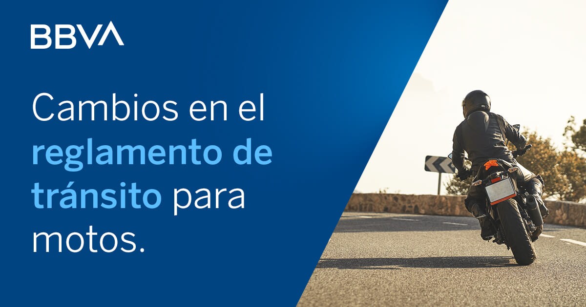 Cambios en el reglamento de tránsito para motos | BBVA México