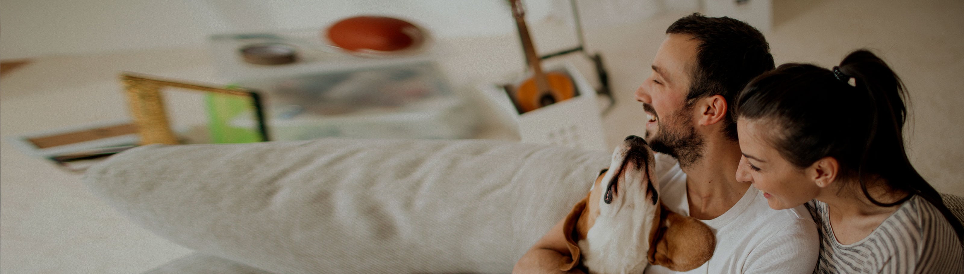 mascota en la familia