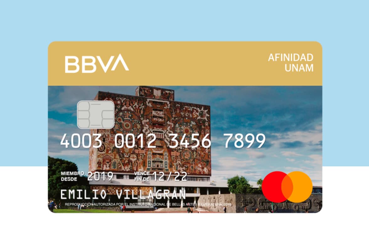 Tarjetas de crédito BBVA México